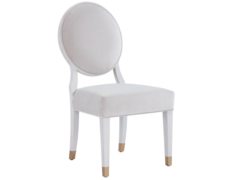 Love. Joy. Bliss.-Miranda Kerr Home - Love Joy Bliss Oval Side Chair (Set of 2) - White