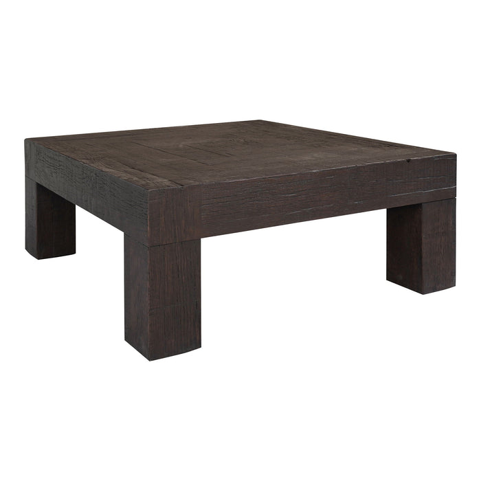 Evander - Coffee Table - Rustic Brown