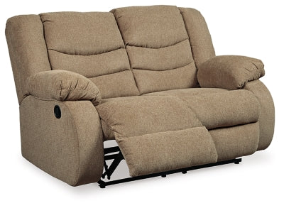 Tulen Reclining Loveseat Mocha