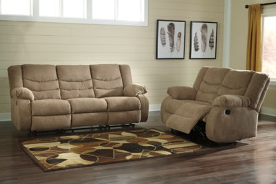 Tulen Reclining Sofa Mocha