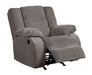 Tulen Rocker Reclining Chair - Gray - Furniture Depot