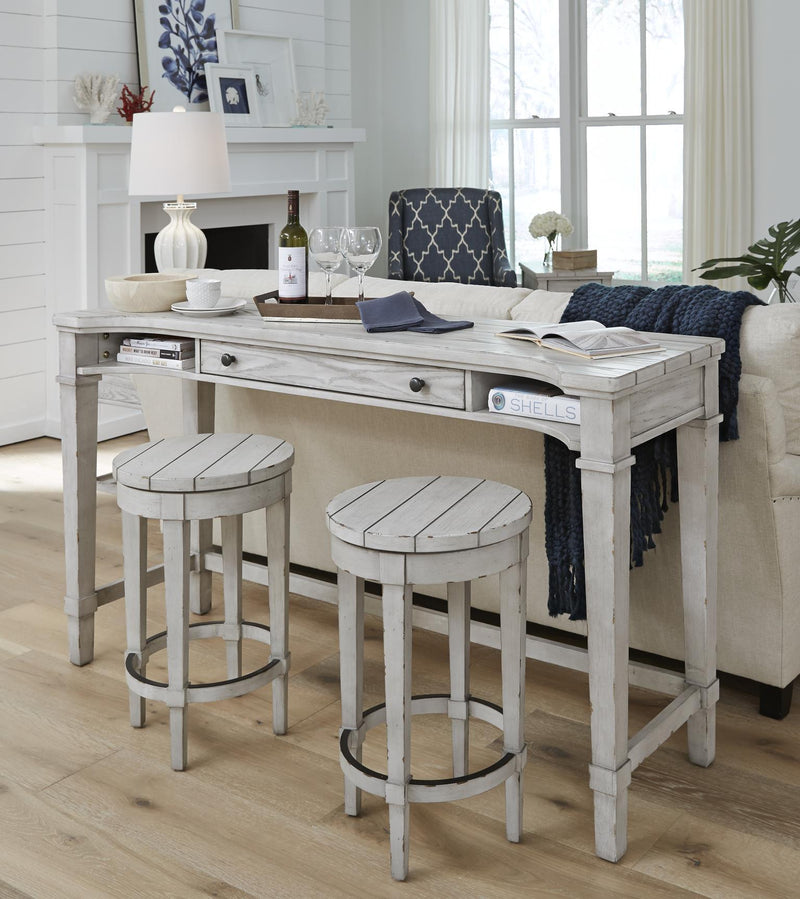 Belhaven - Sofa Table Desk - Light Gray