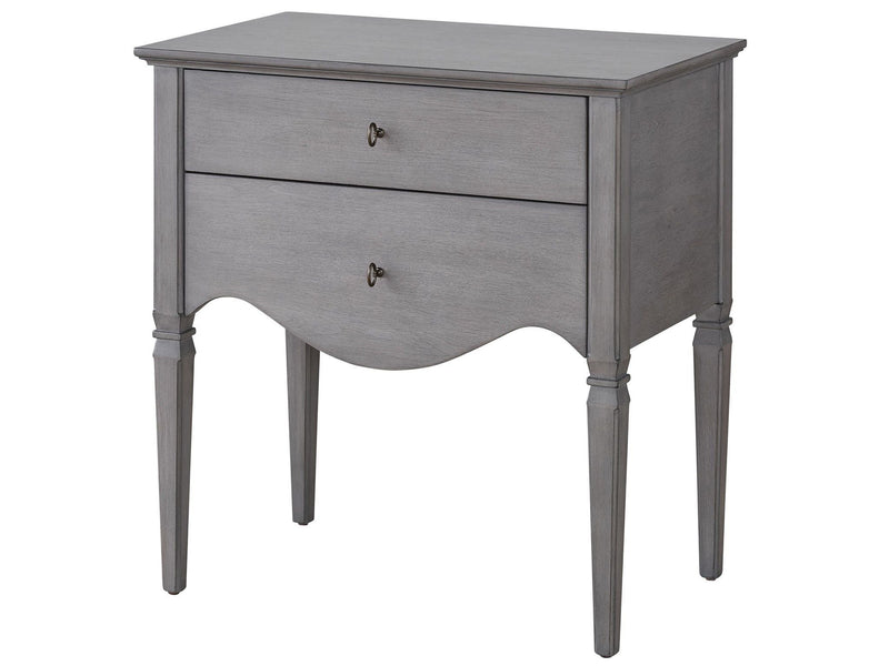 Past Forward Hazel Nightstand Dark Gray