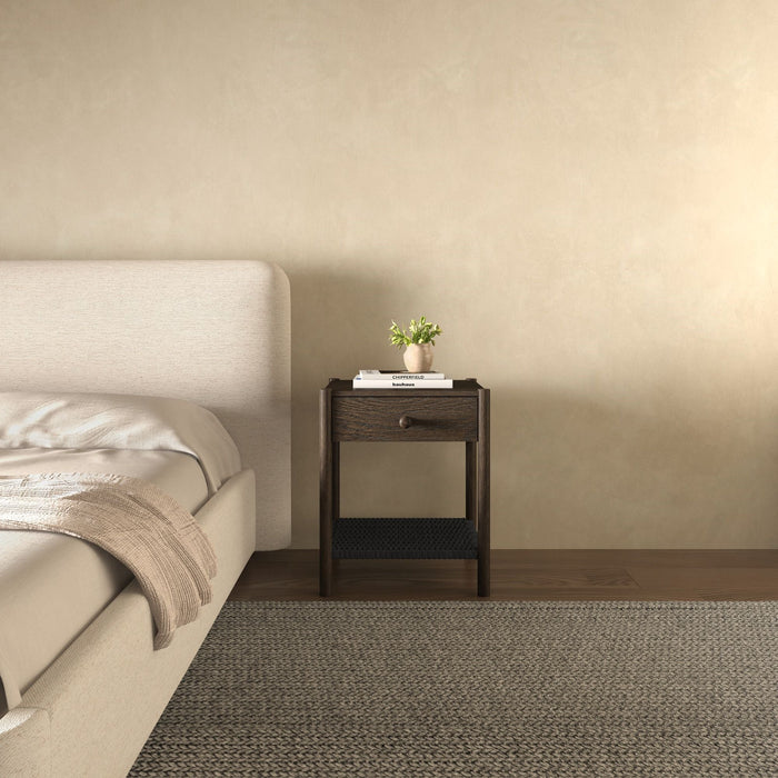 Millie - Accent Nightstand - Dark Brown
