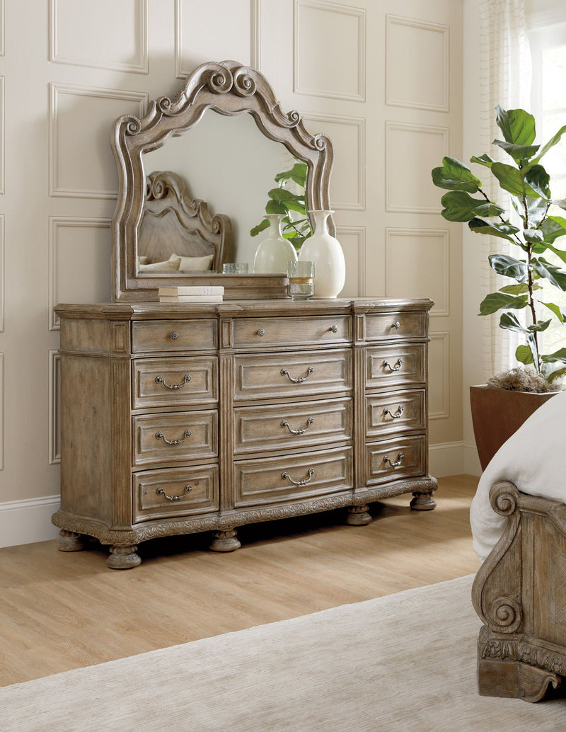 Castella - Mirror - Light Brown