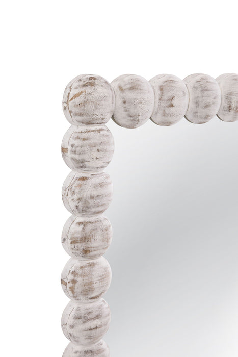 Mandith - Floor Mirror - White