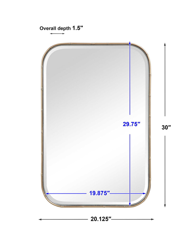 Malay - Vanity Mirror - Gold