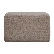 Kelce - Woven Checkered Ottoman - Brown
