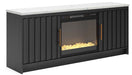 Cadmori - TV Stand With Fireplace Option