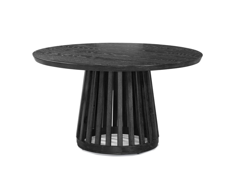 Mateo - Round Dining Table - Black