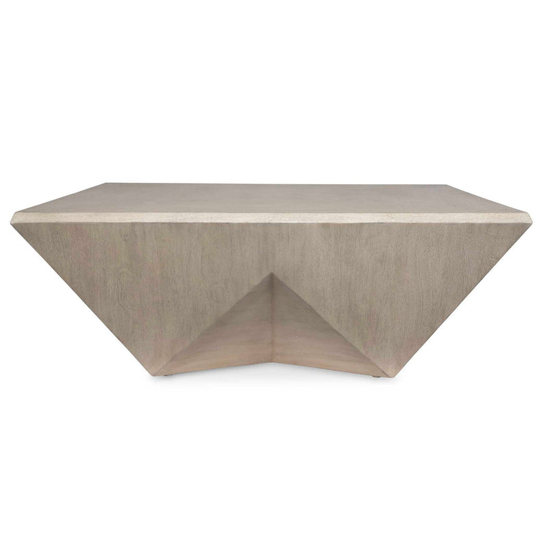 Collins - Modern Coffee Table - Light Gray
