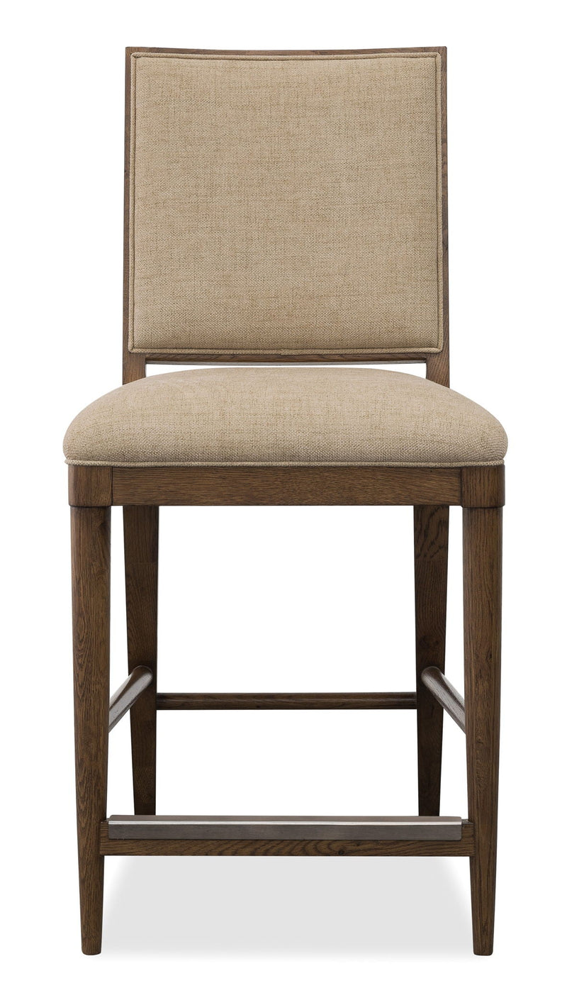 Cashiers - Counter Chair - Chestnut / Willarae Cashew