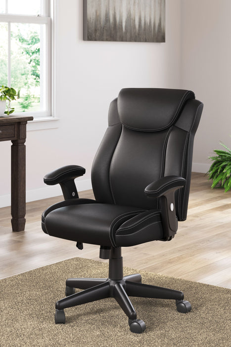 Corbindale Home Office Swivel Desk Chair - Black