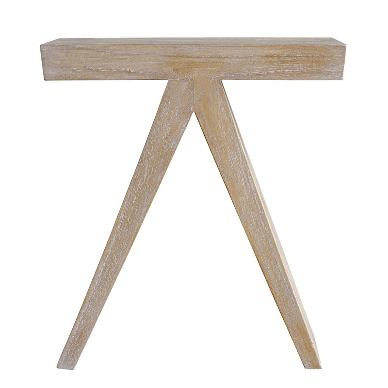 Pruitt - Modern Accent Table - Woodtone