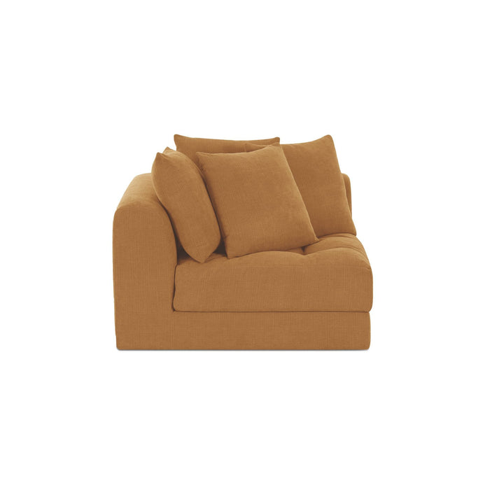 Davie - Right Arm Facing Chair - Golden Yellow