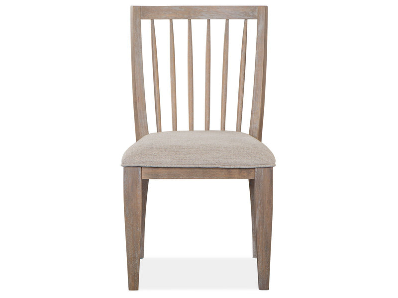 Ainsley - Dining Side Chair With Upholstered Seat (Set of 2) - Cerused Khaki