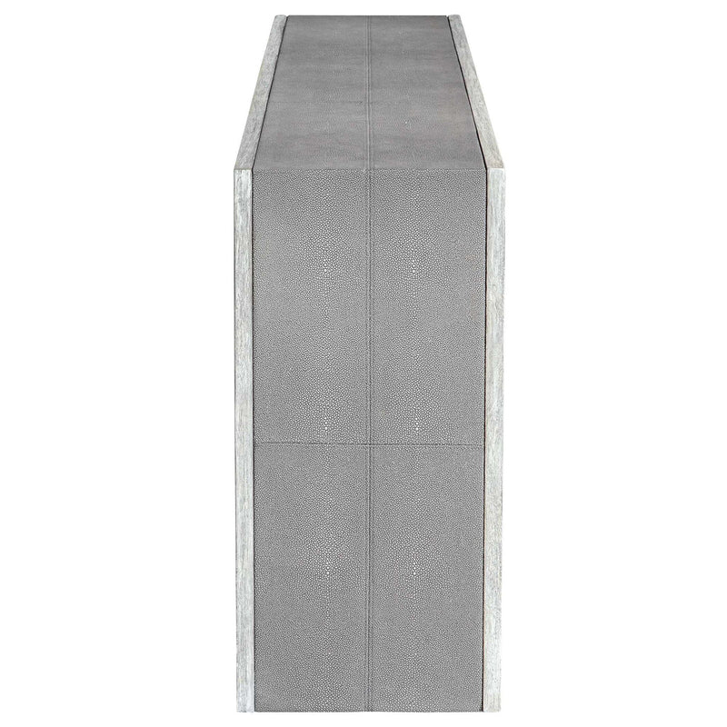 Aerina - Console Table - Aged Gray