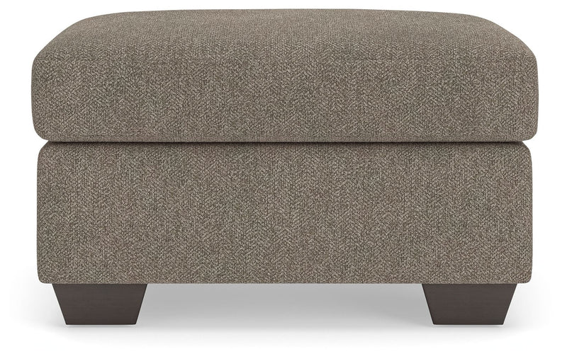Triston-Peaks - Ottoman - Suede