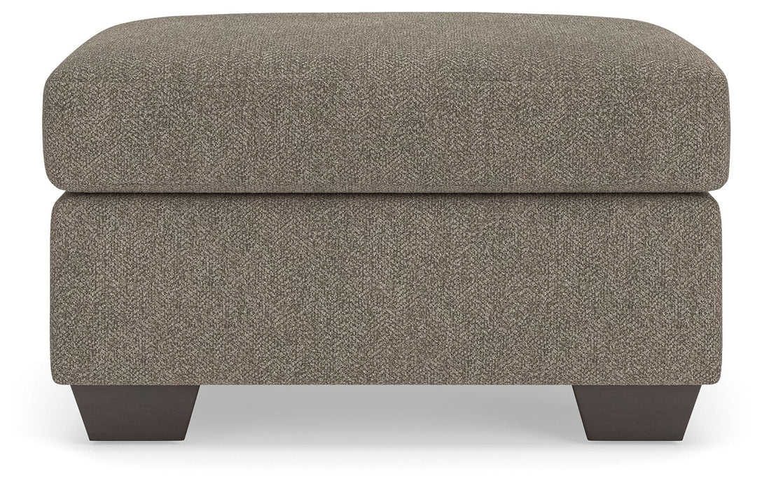 Triston-Peaks - Ottoman - Suede