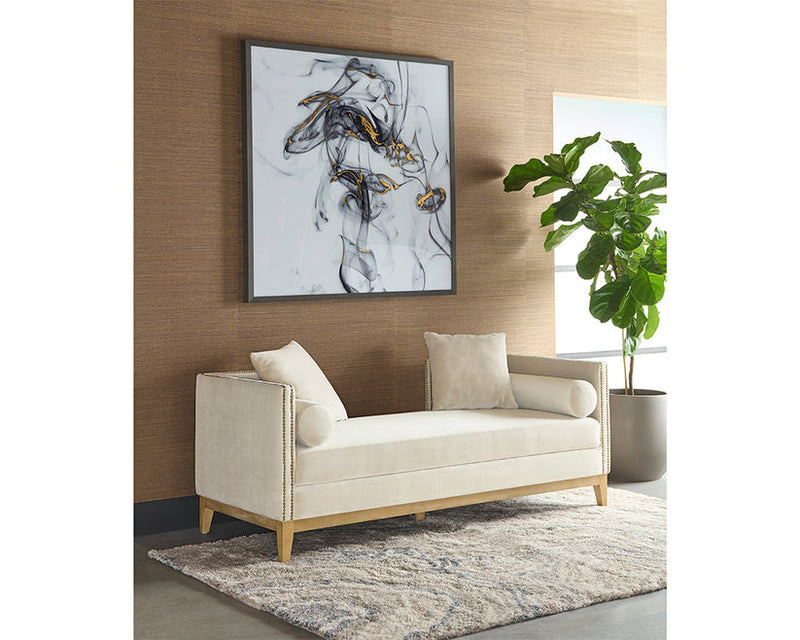 Smoldering 48" X 48" Charcoal Frame