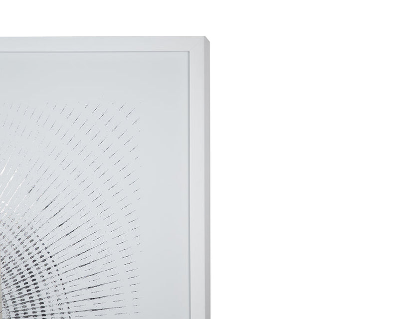 Galaxy 48" X 48" White Frame