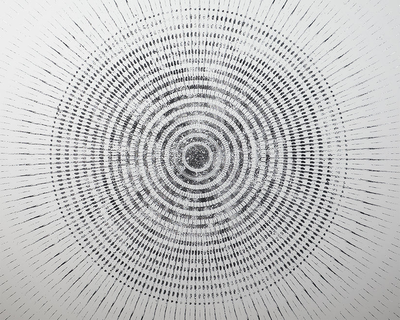 Galaxy 48" X 48" White Frame