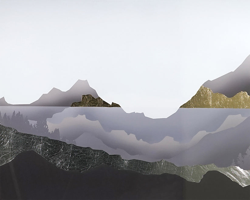 Great Exploration 60" X 40" Charcoal Frame