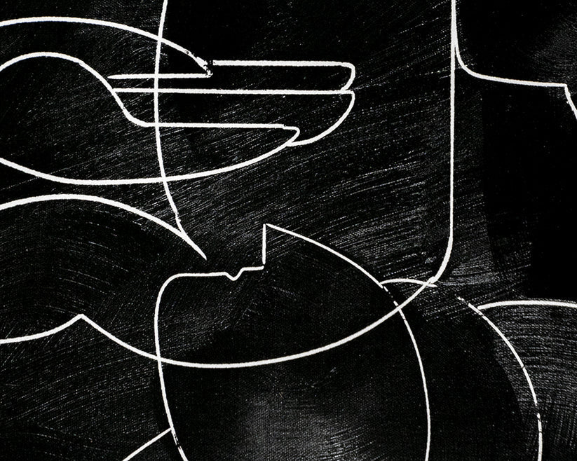 Multiple Lives (Set Of 5) Black Floater Frame