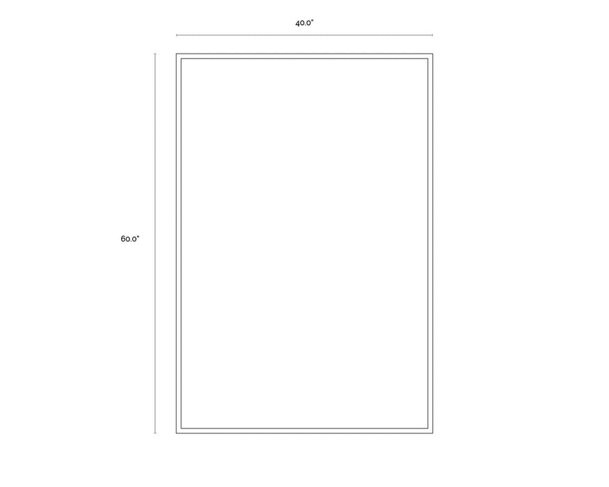 Silver Rocks - 40" X 60" - Gallery Wrapped