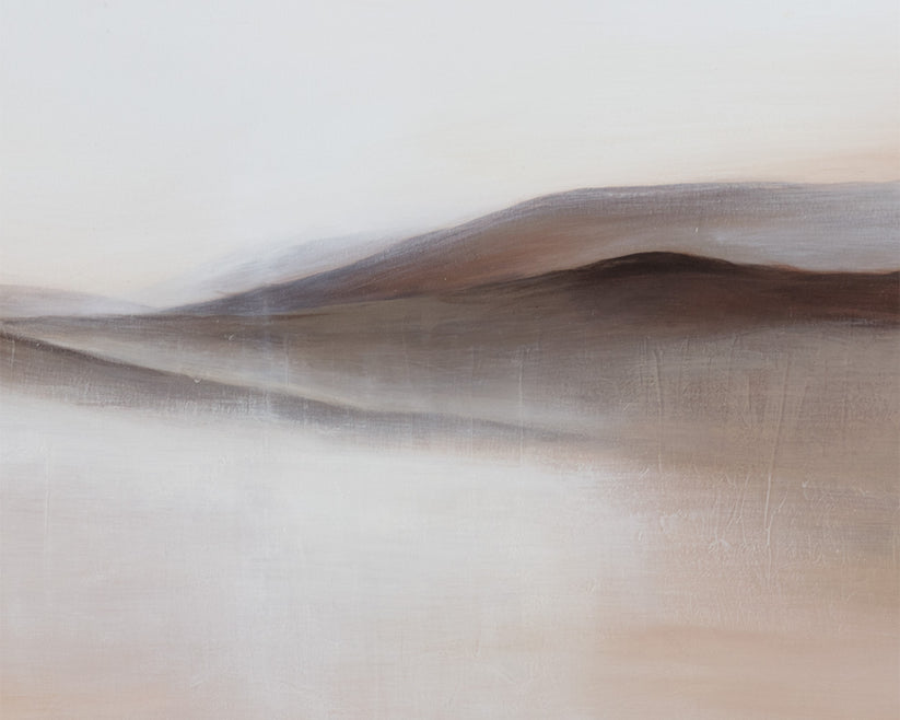 Desert Sands 72" X 30" Gold Floater Frame