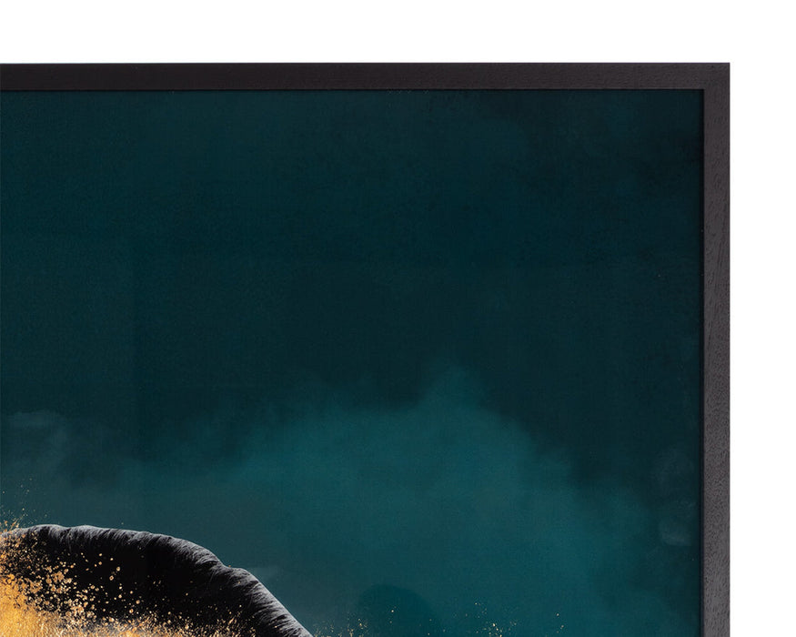 Mind Over Matter - 40" X 60" - Black Frame