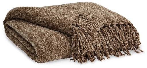 Tamish Throw (Set of 3) - Brown - Furniture Depot (7790156644600)