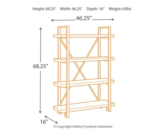 Forestmin Bookcase - Furniture Depot (7844635476216)