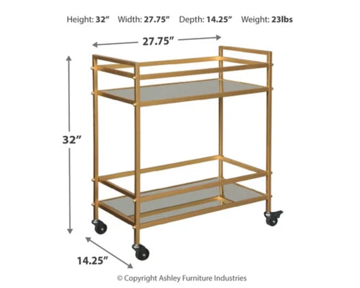 Kailman Bar Cart - Furniture Depot (7842627617016)