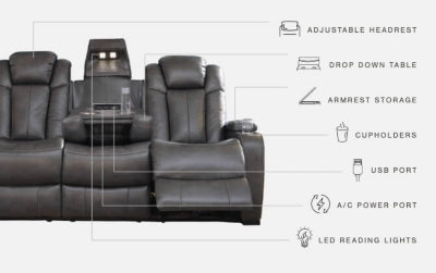 Turbulance Power Reclining Sofa