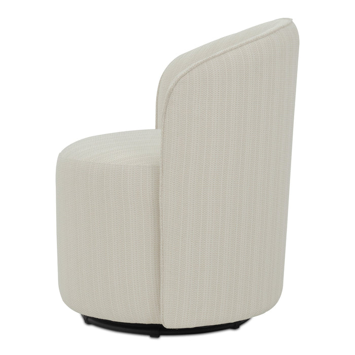 Sylvie Outdoor Swivel Dining Chair