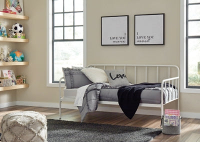 Trentlore Twin Metal Day Bed with Platform