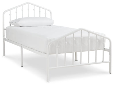 Trentlore Twin Metal Bed