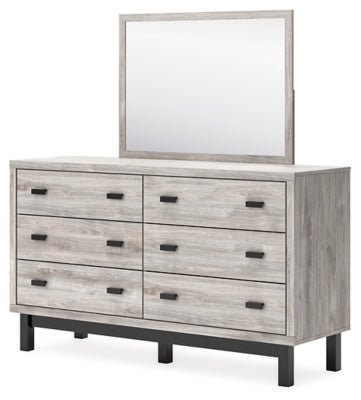 Vessalli Queen Panel Bed, Dresser and Mirror