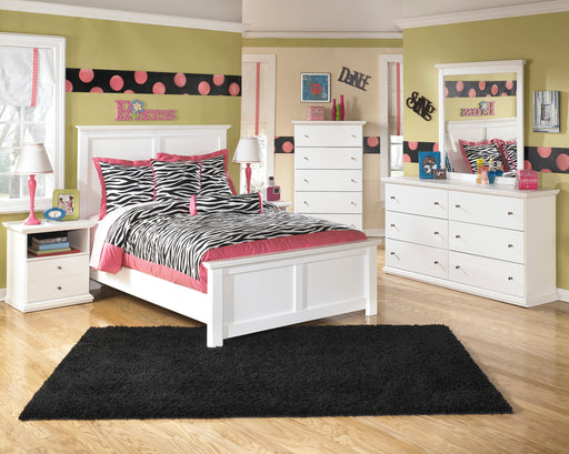 Bostwick Shoals Twin Panel Bed 6Pc Set - Furniture Depot