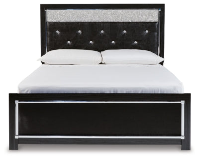 Kaydell Queen Upholstered Panel Platform Bed