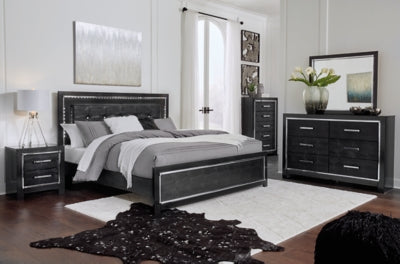 Kaydell King Upholstered Panel Bed