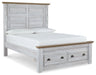 Haven Bay Queen Panel Storage Bed