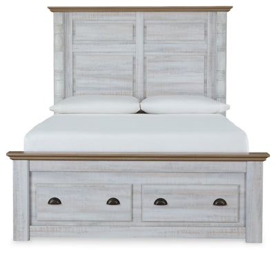 Haven Bay Queen Panel Storage Bed