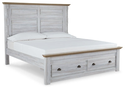 Haven Bay King Panel Storage Bed