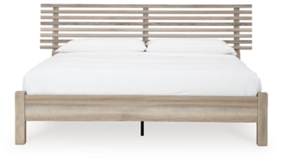 Hasbrick King Slat Panel Bed