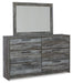 Baystorm Dresser and Mirror