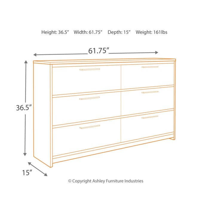 Baystorm Dresser - Furniture Depot (3699191545909)