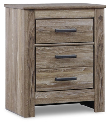 Zelen Queen Panel Bed, Dresser, Mirror and Nightstand