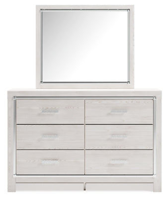 Altyra Dresser and Mirror (White)